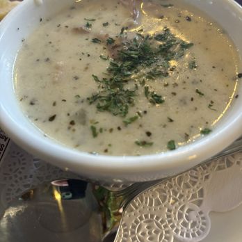 Hurricane Ron’s - Clam chowder - or was ok.. too much bacon, herbs and pepper overpowered the taste. - Seafood Near Me - Astoria, Oregon Hurricane Ron’s - Clam chowder - or was ok.. too much bacon, herbs and pepper overpowered the taste. - Seafood Near Me - Astoria, Oregon