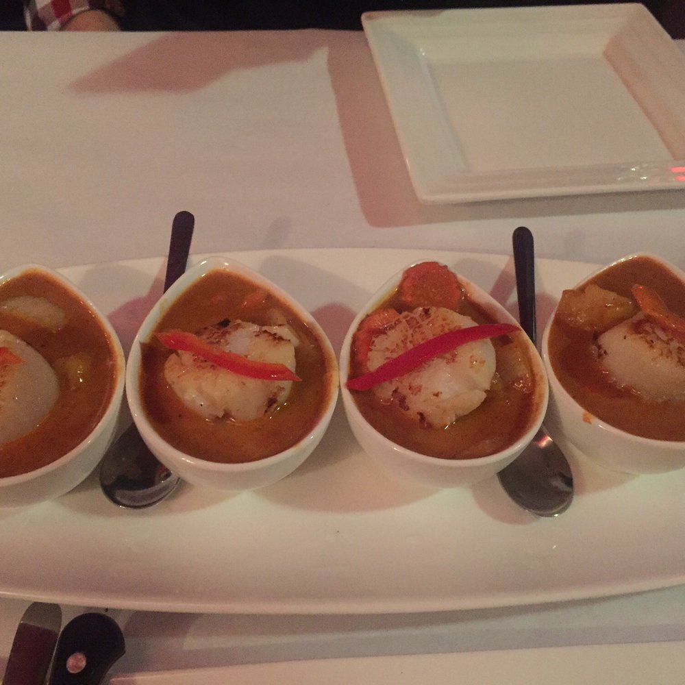 Mint Leaf Cuisine - Musamun curry with scallops - Asian Fusion Near Me - Saratoga, California Mint Leaf Cuisine - Musamun curry with scallops - Asian Fusion Near Me - Saratoga, California