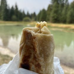 Cowboy Coffee - Breakfast vegetarian burrito
