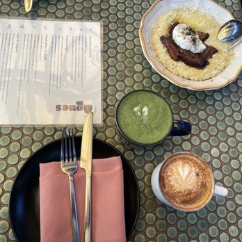 Agnes Restaurant & Cheesery - Matcha latte, Latte and grits - Cheese Shops Near Me - Pasadena, California Agnes Restaurant & Cheesery - Matcha latte, Latte and grits - Cheese Shops Near Me - Pasadena, California
