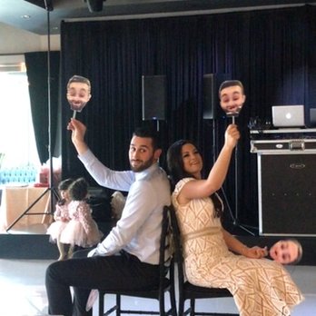 Vertigo Event Venue - Bride & Groom. Used a funny snapchat filter for our faces. :) - Venues & Event Spaces Near Me - Glendale, California