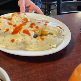 #9 2 Biscuits, 2 Eggs, and Home Fries #9 2 Biscuits, 2 Eggs, and Home Fries
