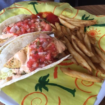 Boston's On the Beach - Fish tacos - Seafood Near Me - Delray Beach, Florida