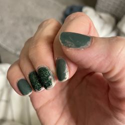 Elegant Nails - Bad manicures both myself and Aunt reg manicures started chipping within 2 days - Definitely felt like a waste of $90