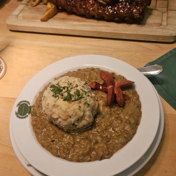 Salm Bräu - Lentil with dumpling - Breweries Near Me - Vienna, 9