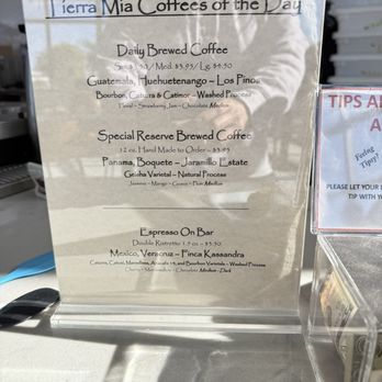 Tierra Mia Coffee - Coffee of the day! - Coffee & Tea Near Me - Paramount, California