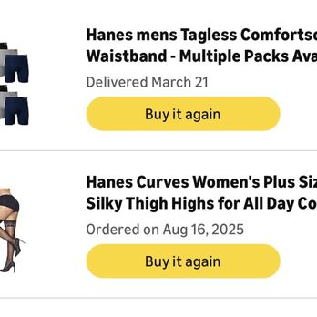 Hanes Brands - Amazon purchases - Outlet Stores Near Me - Atlantic City, New Jersey