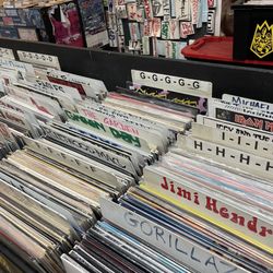 Kaos Records - Shirts displayed as records!