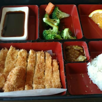 Sansu - Chicken katsu. Was light and fluffy despite being deep fried, how did they do it!!? - Sushi Bars Near Me - East Lansing, Michigan