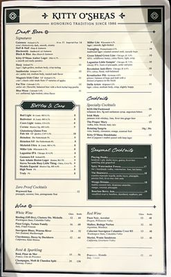Menu photo 7 Kitty O'Sheas Chicago, IL