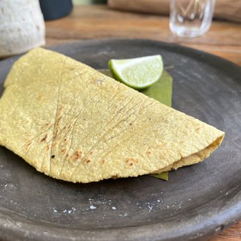 Negro Huitlacoche - Quesadilla - Mexican Near Me - Tulum, ROO Negro Huitlacoche - Quesadilla - Mexican Near Me - Tulum, ROO