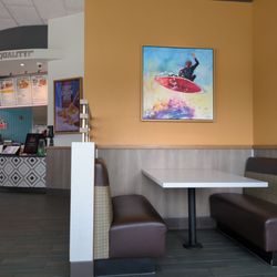 Habit Burger & Grill - Order counter and some of dining area