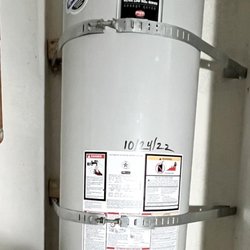 Gallegos Plumbing - Our new beautiful water heater