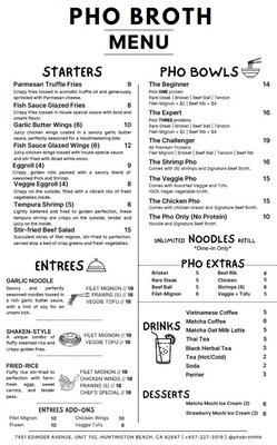 Menu photo 4 Pho Broth Huntington Beach, CA Menu photo 4 Pho Broth Huntington Beach, CA