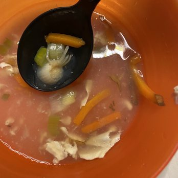 P.F. Chang's - Egg flower soup with old leftover vegetable scraps. - Chinese Near Me - Victor, New York