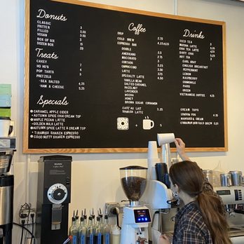 BKeDSHoP - Menu board. - Donuts Near Me - Charleston, South Carolina