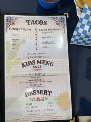 Menu photo 3 Mexico Mi Amor Marysville, WA