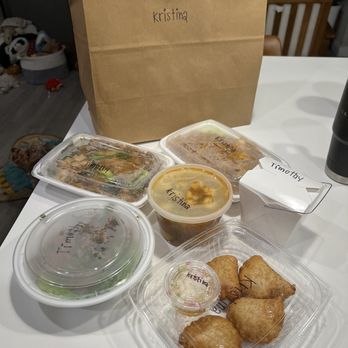 Gub Khao Thai Restaurant - Ordered delivery - the handwriting is so nice! - Thai Near Me - Paterson, New Jersey Gub Khao Thai Restaurant - Ordered delivery - the handwriting is so nice! - Thai Near Me - Paterson, New Jersey