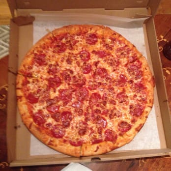 Georgia's Pizza - Large pepperoni - #crushedit - Pizza Near Me - Salem, Massachusetts