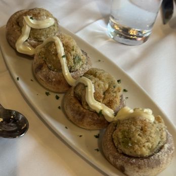 Ruth's Chris Steak House - MUSHROOMS STUFFED WITH CRABMEATMushroom - Steakhouses Near Me - Denver, Colorado Ruth's Chris Steak House - MUSHROOMS STUFFED WITH CRABMEATMushroom - Steakhouses Near Me - Denver, Colorado