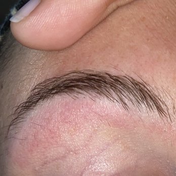 Arch Eyebrows & Spa - Eyebrow with multiple spots not removed - Eyebrow Services Near Me - Avon, Indiana