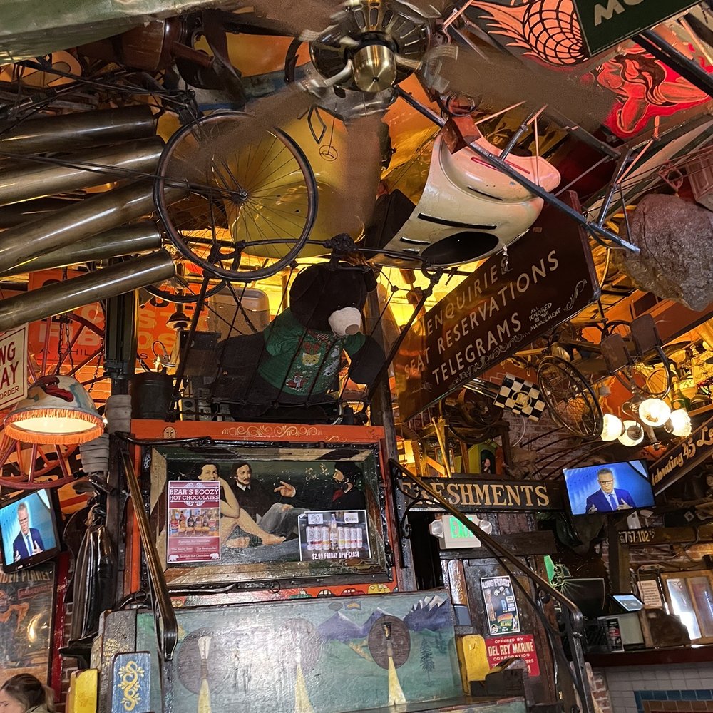 Madison Bear Garden - Ceiling installations - Bars Near Me - Chico, California