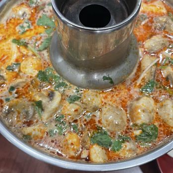 Royal King Elephant - Tom Yum but specifically made to order.  If you want to try this, you can ask for Tom Yum seafood "Deng" - Laotian Near Me - Garden Grove, California