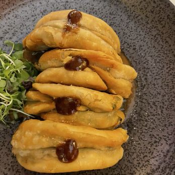Tea Modern Chinese - Black Truffle Scallion Pancake - Tea Rooms Near Me - Orange, California