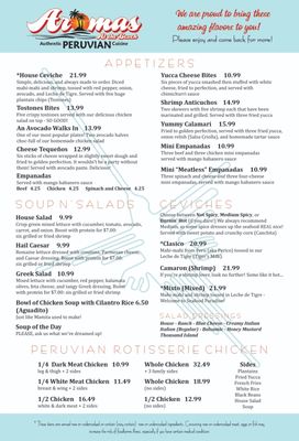 Menu photo 2 Aromas At The Beach Sunset Beach, NC Menu photo 2 Aromas At The Beach Sunset Beach, NC