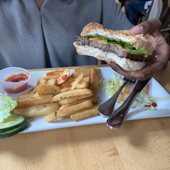 Fusion East - Burger and fries - Caribbean Near Me - Brooklyn, New York Fusion East - Burger and fries - Caribbean Near Me - Brooklyn, New York