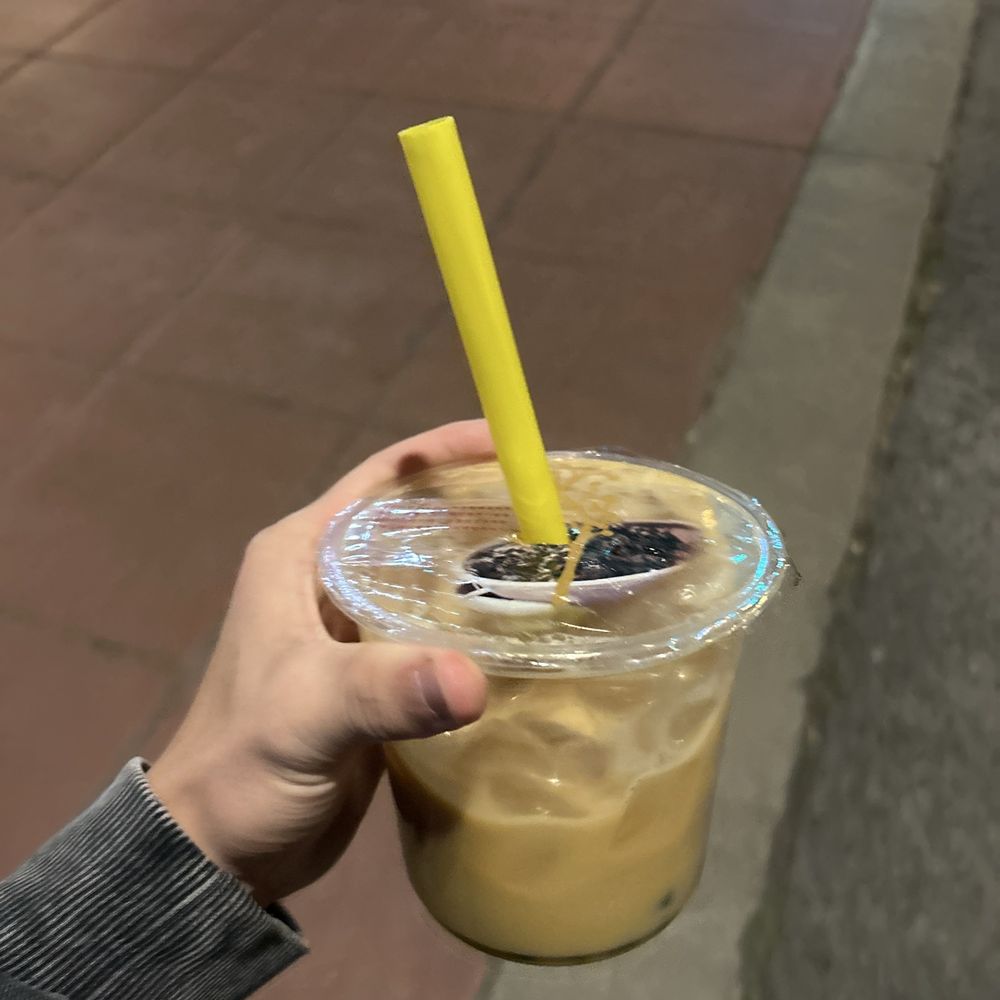 mango milk tea