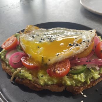 Don Orange - Avocado Toast with egg - Cocktail Bars Near Me - Redlands, California