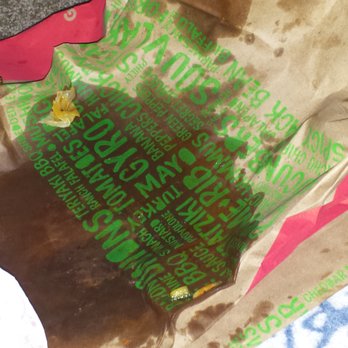 Pita Pit - Too much vinaigrette. - Mediterranean Near Me - Anchorage, Alaska