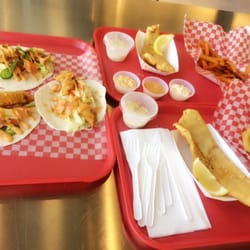 Vandijk's Fish - Small but amazing place for fish and chips! The fish taco is really good! Love it! The sauce is very nice with fish! Thank you!