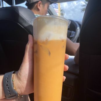 Tsaocaa - Thai tea with cheese foam - Bubble Tea Near Me - Jacksonville, Florida Tsaocaa - Thai tea with cheese foam - Bubble Tea Near Me - Jacksonville, Florida