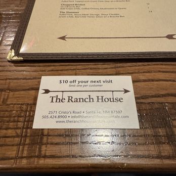 The Ranch House - American Near Me - Santa Fe, New Mexico