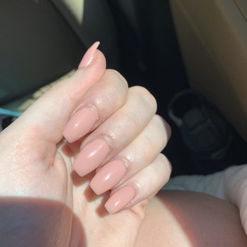 V Nail - Huge gaps. Looks like weeks old nail set. Not even 24 hours old. - Nail Salons Near Me - Waycross, Georgia V Nail - Huge gaps. Looks like weeks old nail set. Not even 24 hours old. - Nail Salons Near Me - Waycross, Georgia