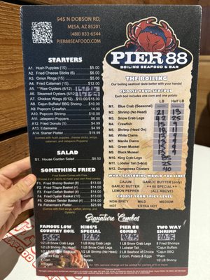 Menu photo 5 Pier 88 Boiling Seafood & Bar Mesa Mesa, AZ Menu photo 5 Pier 88 Boiling Seafood & Bar Mesa Mesa, AZ