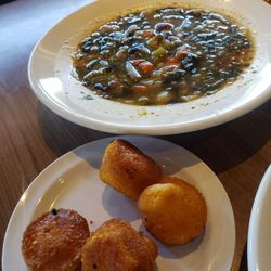 Jason's Deli - Mini muffins and vegetable soup