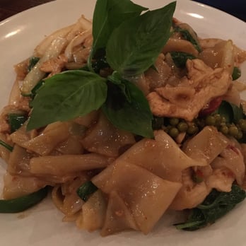 Kittiwat Thai Kitchen - Drunken Noodles (Chicken) spice level 4. - Thai Near Me - Frederick, Maryland Kittiwat Thai Kitchen - Drunken Noodles (Chicken) spice level 4. - Thai Near Me - Frederick, Maryland