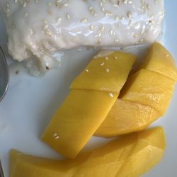 Thai Arun Cafe - Mango and Sticky Rice
