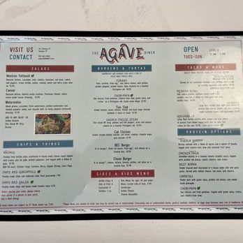 The Agave Diner - Lunch Menu - Diners Near Me - Seymour, Connecticut The Agave Diner - Lunch Menu - Diners Near Me - Seymour, Connecticut