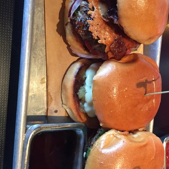 Charred Burger + Bar - Slider Trio - Burgers Near Me - Omaha, Nebraska Charred Burger + Bar - Slider Trio - Burgers Near Me - Omaha, Nebraska