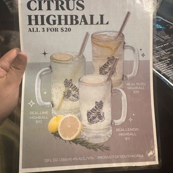 Yakiniq - Citrus Highball deal - Korean Near Me - San Francisco, California Yakiniq - Citrus Highball deal - Korean Near Me - San Francisco, California