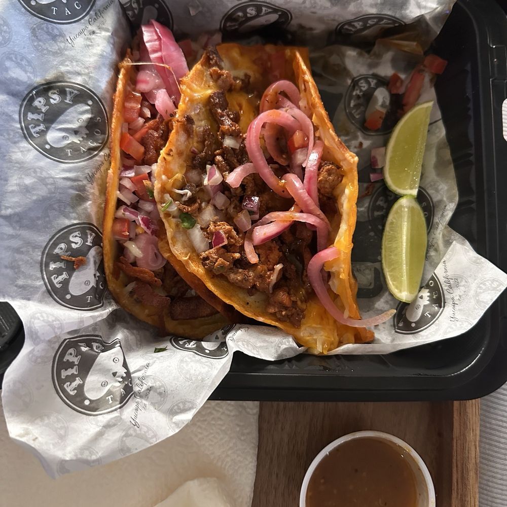 Tipsy Tacos - 2 Birria Taco - Tacos Near Me - Hemet, California Tipsy Tacos - 2 Birria Taco - Tacos Near Me - Hemet, California