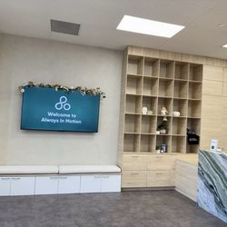 Always In Motion - Front desk, lobby area