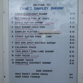 Zane's Simply Shrimp - Food Trucks Near Me - Haleiwa, Hawaii Zane's Simply Shrimp - Food Trucks Near Me - Haleiwa, Hawaii