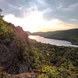 Union Bay Campground - View from lake of clouds rough 20 mins away