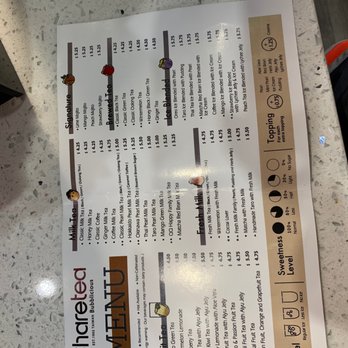 Sharetea - Menu - Bubble Tea Near Me - Washington, DC, District of Columbia