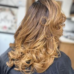 Salon of Elegance Moblie hair Salon - Silk press, bouncy hair all natural